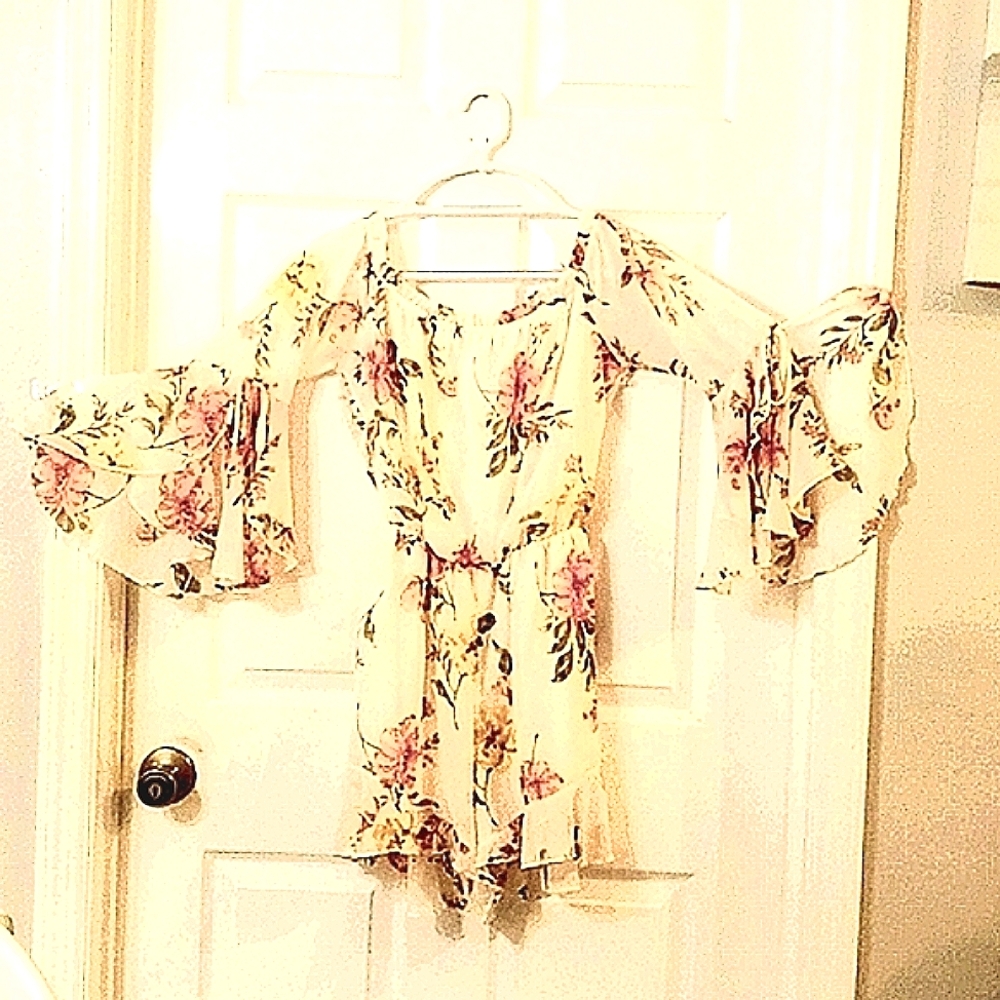 🌷Floral Romper